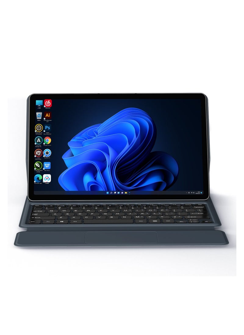 Alldocube - iWORK GT-i3, 2 in 1 Windows 11 Tablet PC, 11 inch Touch screen 2 in 1 PC Tablet, Intel Core i3-1115G4 Gen 11, 8GB LPDDR4x, 256GB PCIE SSD, FHD IPS 2000×1200, WiFi 6, BT 5.1, HDMI. - Image 1