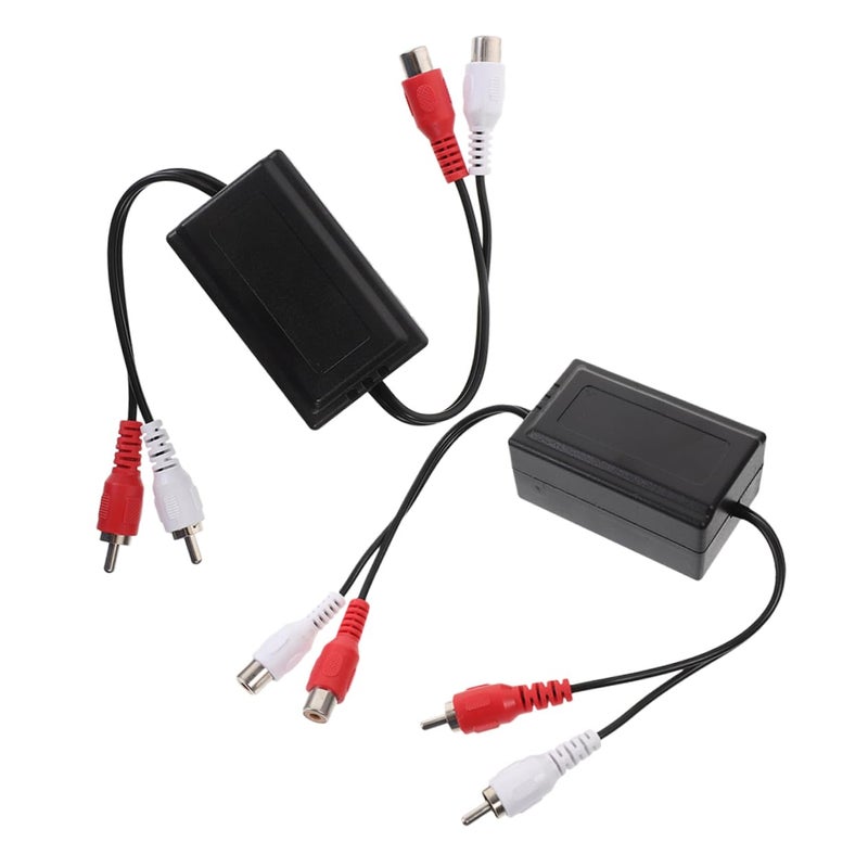 ARTIBETTER 2 Pack Car Audio Noise Filter Ground Loop Isolator for Amplifier System - Image 1