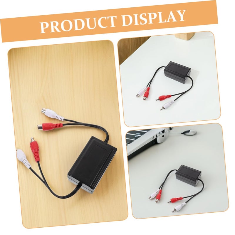 ARTIBETTER 2 Pack Car Audio Noise Filter Ground Loop Isolator for Amplifier System - Image 4