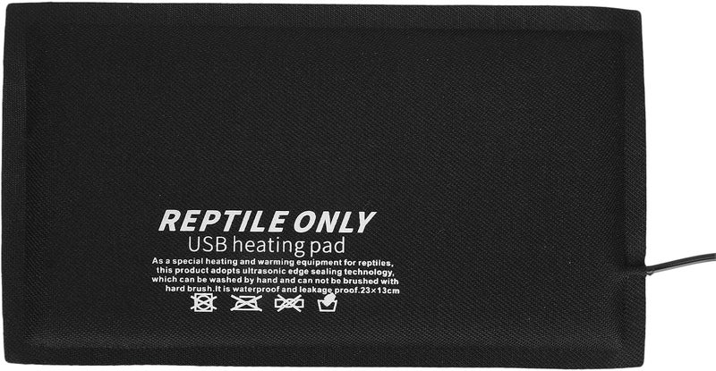 Pssopp Reptiles Heating Pad, USB Heating Mat with Adjustable Thermostat, 35-113°F Heat Levels for Turtles and Lizards (Small Size) - Image 3