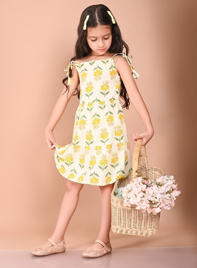 LILPICKS Printed Fit n Flare Dress - Image 2