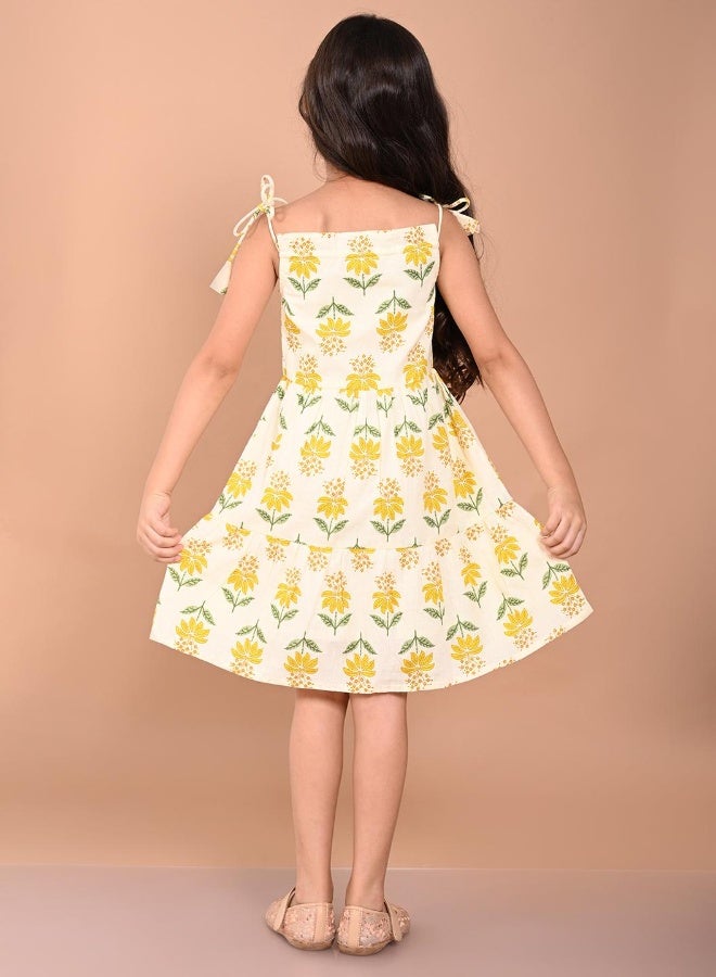 LILPICKS Printed Fit n Flare Dress - Image 3