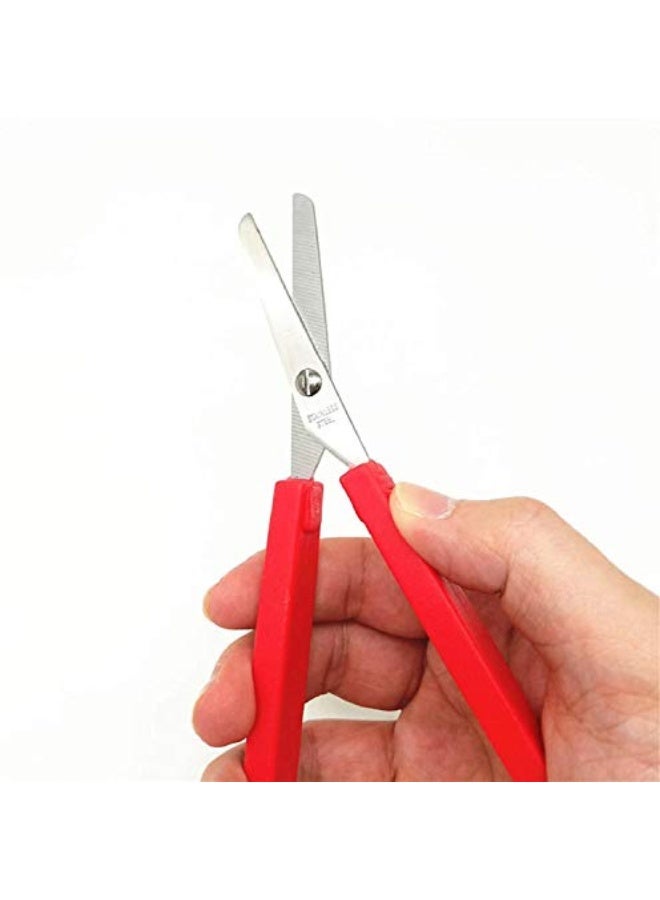 2-Pack Loop Scissors Grip Scissors Loop Handle Self-Opening Scissors Adaptive Cutting Scissors for Children and Adults Special Needs,Paper Work ,Sewing Work ,Artcraft - Image 3