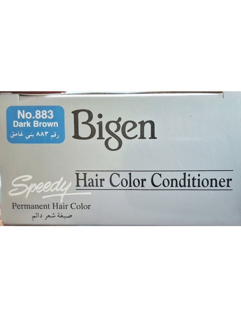 بايجن بلسم سريع لصبغ الشعر بالأعشاب الطبيعية -صبغة دائمة  بني غامق - Image 5