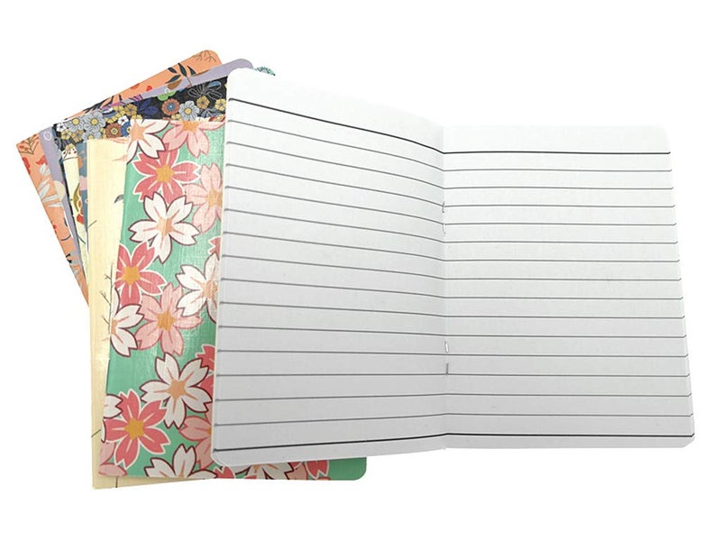 BAODELI 24pcs Mini Notebook,Floral Patterns Portable Pocket Journal Steno Memo Notebook MiniDaily NotePad(8 Patterns,Ruled Pages) - Image 4