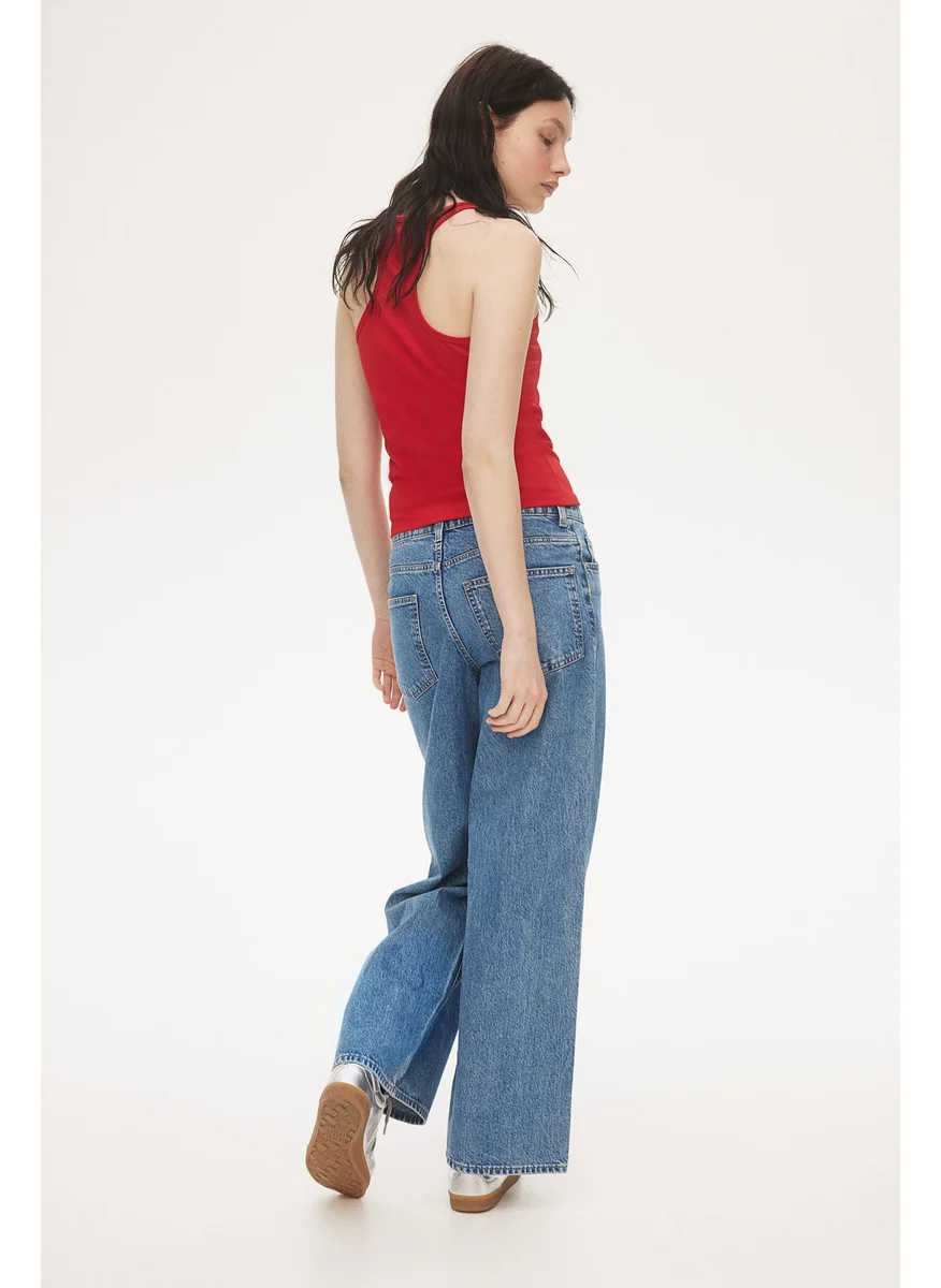 H&M Wide Regular Jeans