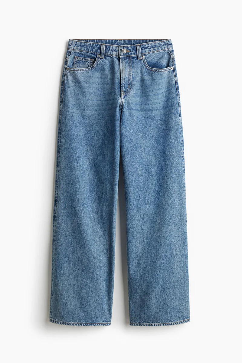 H&M Wide Regular Jeans