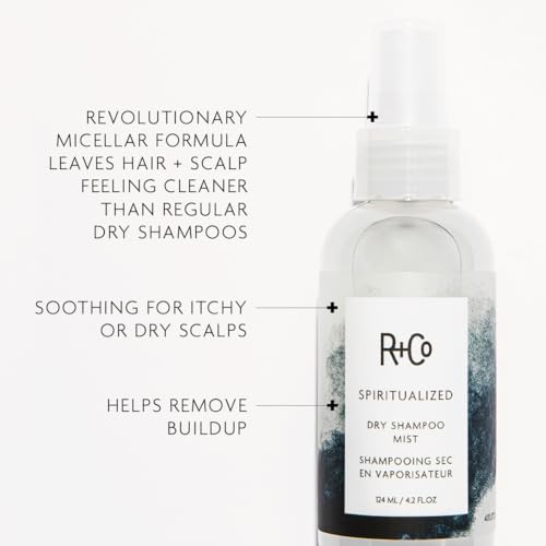 R+Co Spiritualized Travel Dry Shampoo Mist | Cleanses + Refreshes, Residue-Free Dry Shampoo | Vegan + Cruelty-Free | 1.7 Oz - Image 2