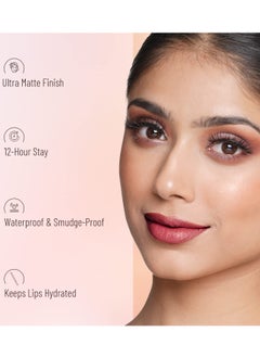 Swiss Beauty Swiss Beauty Matte Long Lasting Crayon Lipstick Chocobar 3.5G  - Image 3
