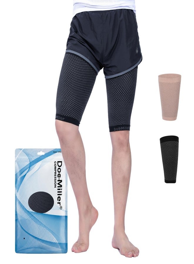 Doc Miller Thigh Compression Sleeve for Men & Women, 1 Pair - Image 1