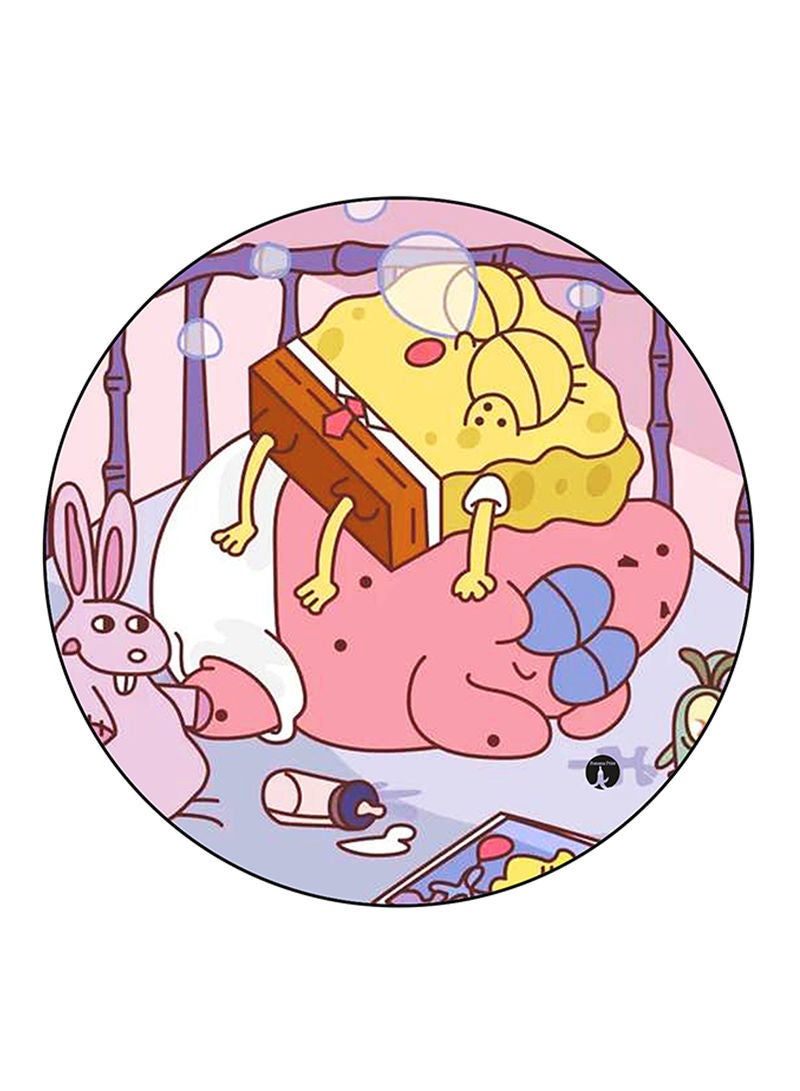 Spongebob Printed Mouse Pad  Multicolour