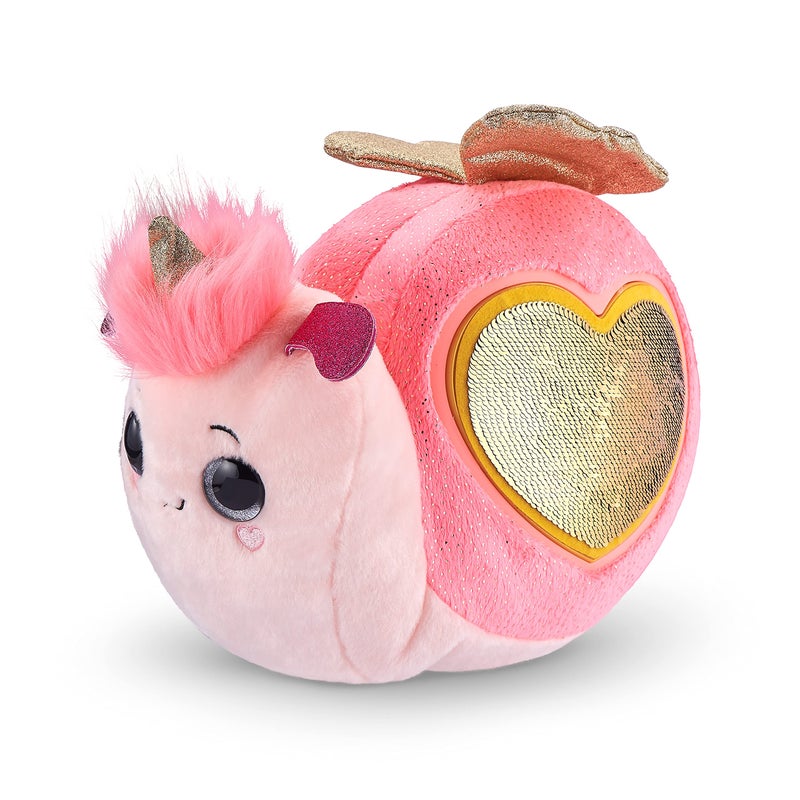 Rainbocorns Epic Golden Egg by ZURU (Snail), Girls Toy Includes Stuffed Animal with 25+ Golden Surprises, with Rings, Stickers, Bows, and More - Girls Gift Idea - Image 4