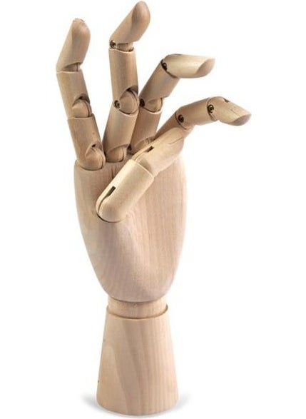 Gvn Art Wooden Model Hand 20 cm 