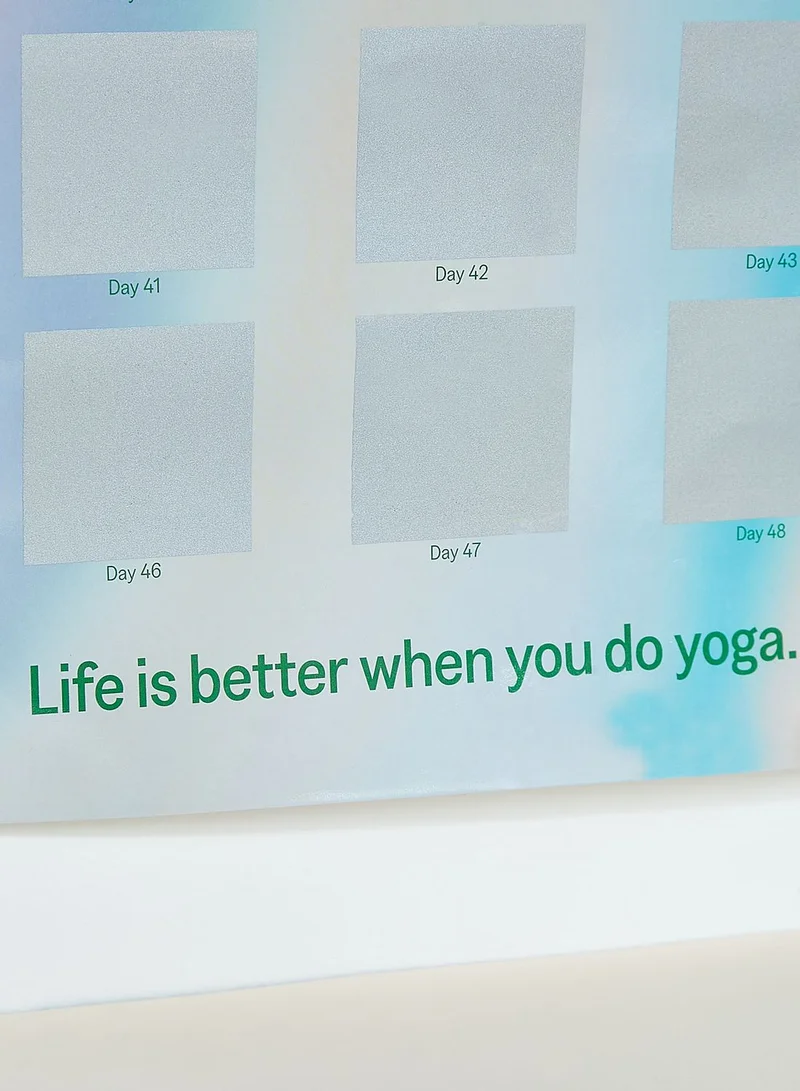 Another Me Poster, 50 Day Challenge, Yoga, English