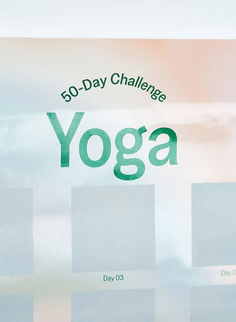 Another Me Poster, 50 Day Challenge, Yoga, English