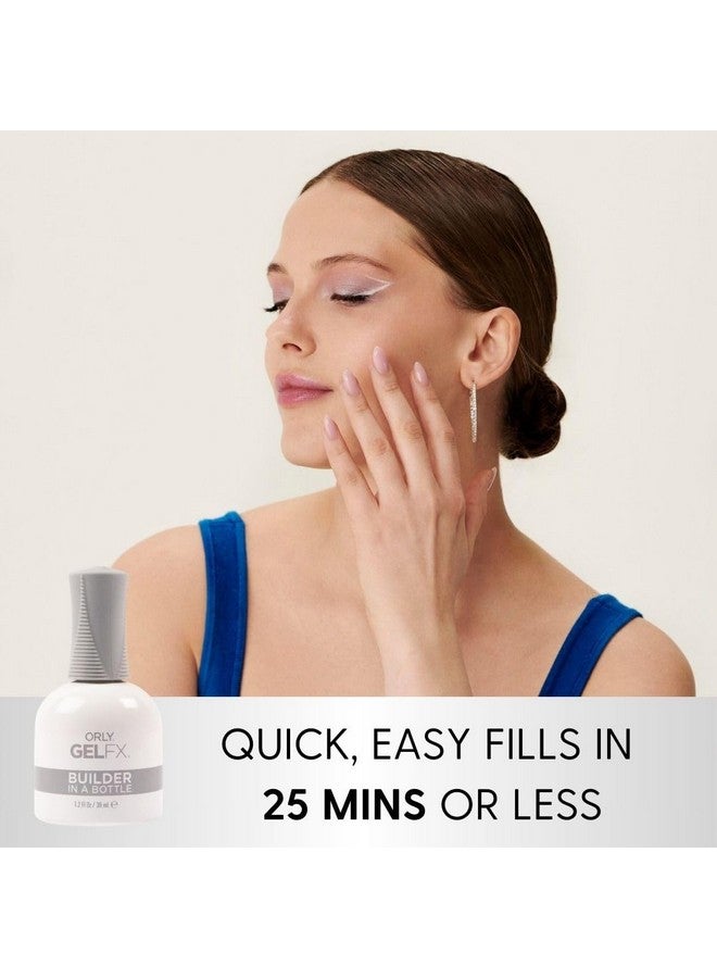 أورلى جل أورلي بيلدر إن أ بوتل، جل نحت سريع المفعول، لتطويل الأظافر وإصلاحها وتقويتها | جل بناء يدوم طويلًا، يُطبّق بالفرشاة | أظافر بجودة صالونات التجميل في المنزل (شفاف) - Image 3