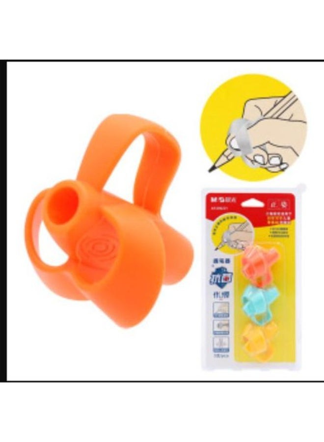M And G Pencil Grips for Kids Handwriting Pencil Grip Posture Correction Training Writing AIDS for Kids Toddler Preschoolers Students Children Special Needs (3 PCS)