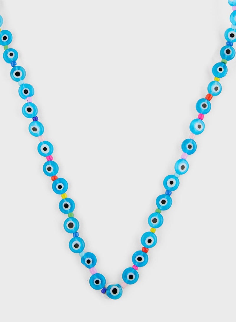 Fashionbox Multi Eye Necklace - Image 2
