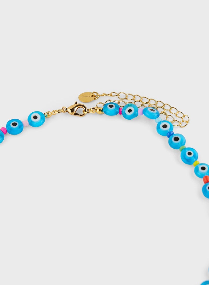 Fashionbox Multi Eye Necklace - Image 3