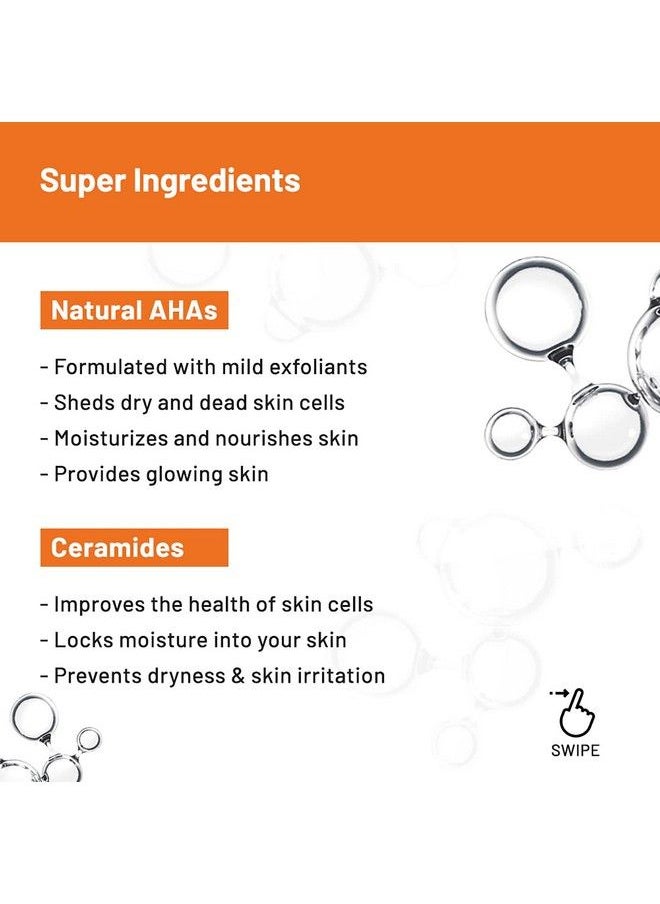 Chemist at Play 5% Natural Aha + Niacinamide + Shea Butter ; Aha Body Lotion With Ceramides ; For Exfoliating Dry & Dead Skin Cells Deep Nourishment & Radiant Skin ; 236Ml  - Image 4