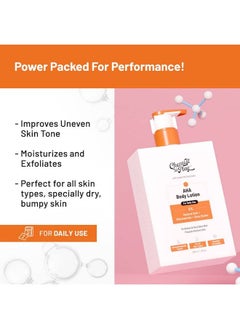 Chemist at Play 5% Natural Aha + Niacinamide + Shea Butter ; Aha Body Lotion With Ceramides ; For Exfoliating Dry & Dead Skin Cells Deep Nourishment & Radiant Skin ; 236Ml  - Image 3