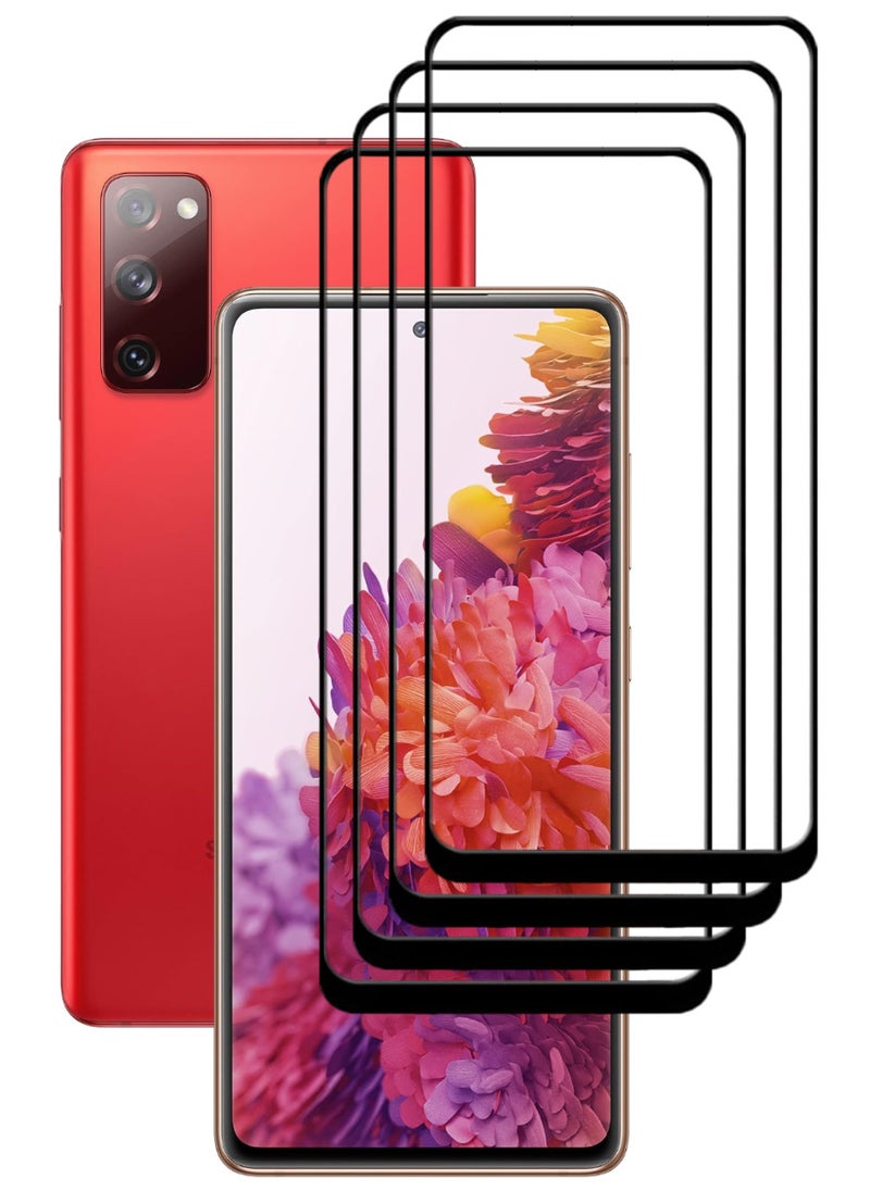 ACLIX 4 Pieces Antistatic ESD Dustproof Premium Quality High Definition Tempered Glass Screen Protector Designed For Samsung Galaxy S20 FE - Image 1