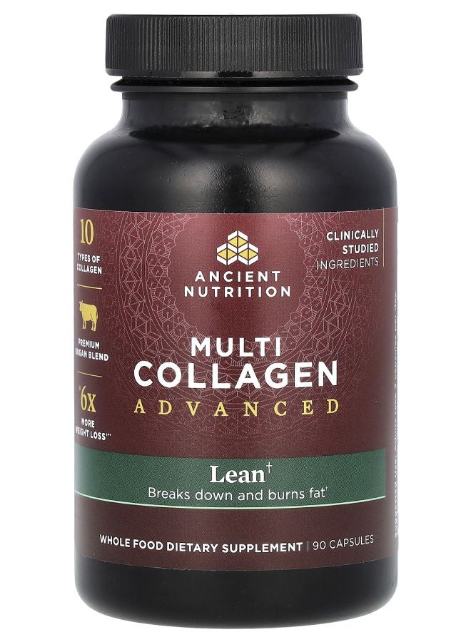 Ancient Nutrition Multi Collagen Advanced Lean 90 Capsules