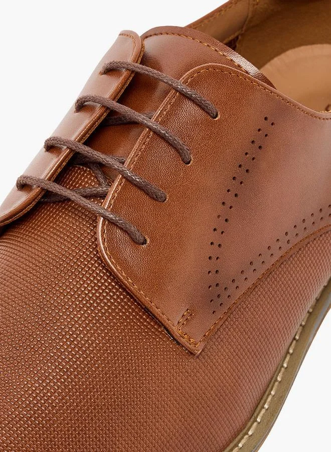 Duchini BROWN Men Lace-Up Oxford Shoes for Men | Best Price UAE