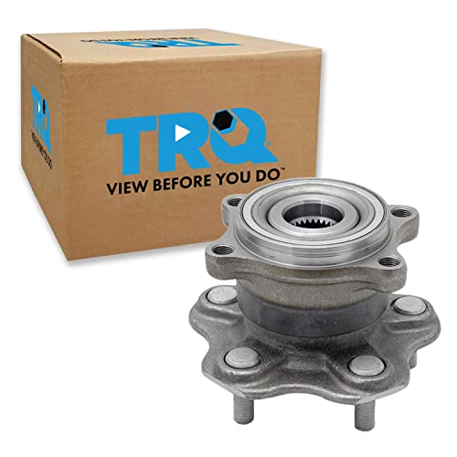 TRQ Rear Wheel Bearing & Hub Assembly with ABS Sensor Compatible with 2003-2008 INFINITI FX35 - Image 2