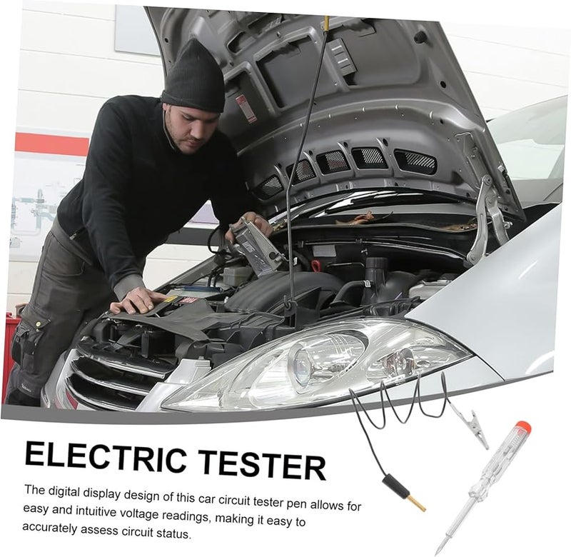 5 Pcs Heavy Duty Voltage Tester For Vehicle Compact Auto Measurement Tool - Image 4