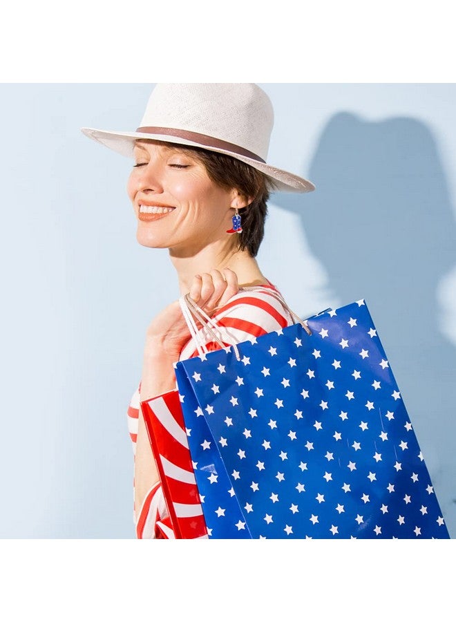 CSIYANJRY99 American Flag Earrings For Women 4Th Of July Earrings For Women Patriotic Earrings Independence Day Red White Blue Earrings Usa Cute Boots Dangle Earrings - Image 5