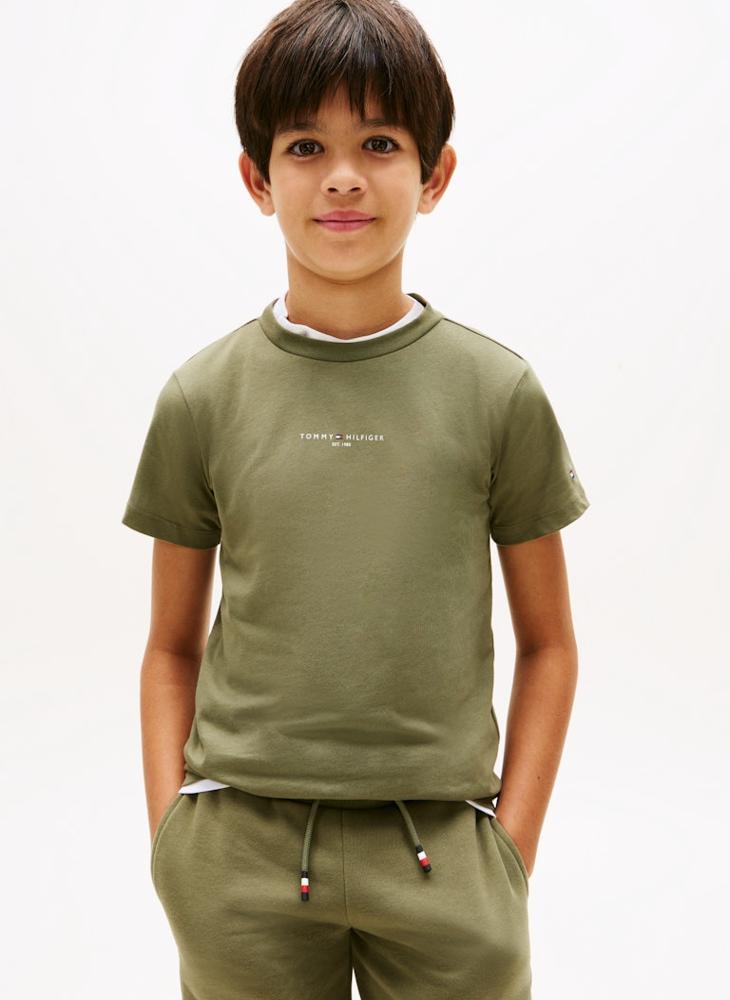 TOMMY HILFIGER Essential Logo T-Shirt And Shorts Set - Image 4