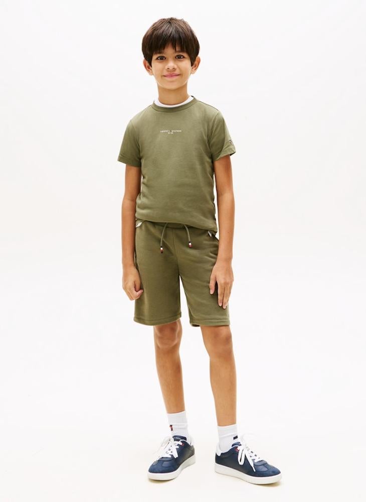TOMMY HILFIGER Essential Logo T-Shirt And Shorts Set - Image 1