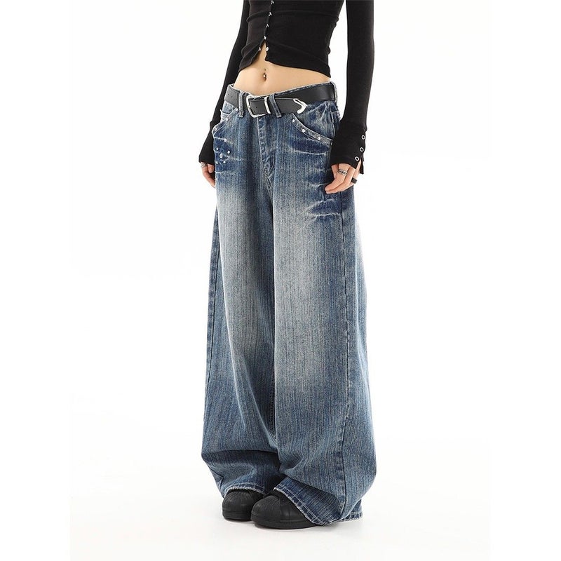 Vintage Classic European-American Design Daily Commute Jeans  Size_S - Image 2