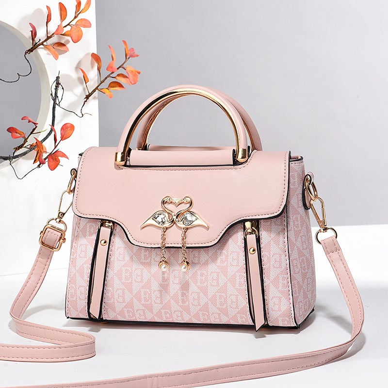 New French Style Women'S Bag Fashionable Handbag Light Luxury Printed Shoulder Crossbody Bag Stereo Chanel Style Bags - Image 5