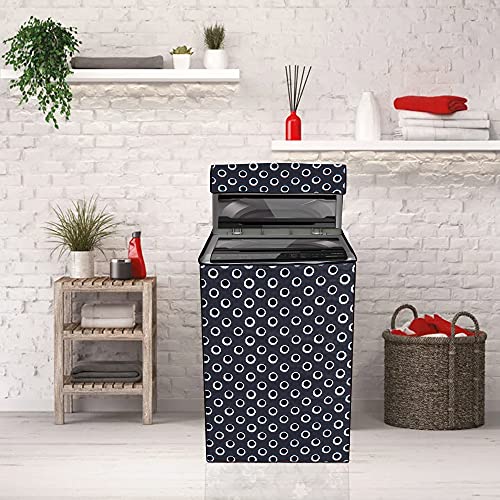 Star Weaves Washing Machine Cover For Fully Automatic Top Load Whirlpool Whitemagic 6.5Kg Model - Waterproof & Dustproof Cover - FABKUM17 - Image 5