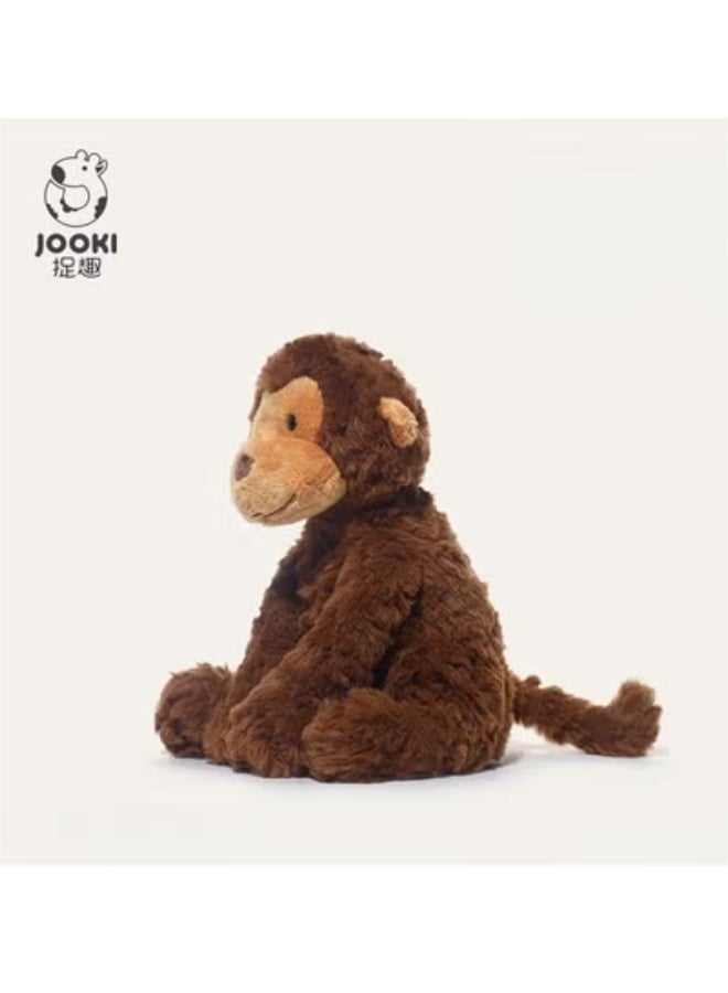 Jooki Fun Pluto Monkey Plush Toy Cute Stuffed Animal Doll Birthday Gift Sleeping Pillow (with Drawstring Bag) - Image 3