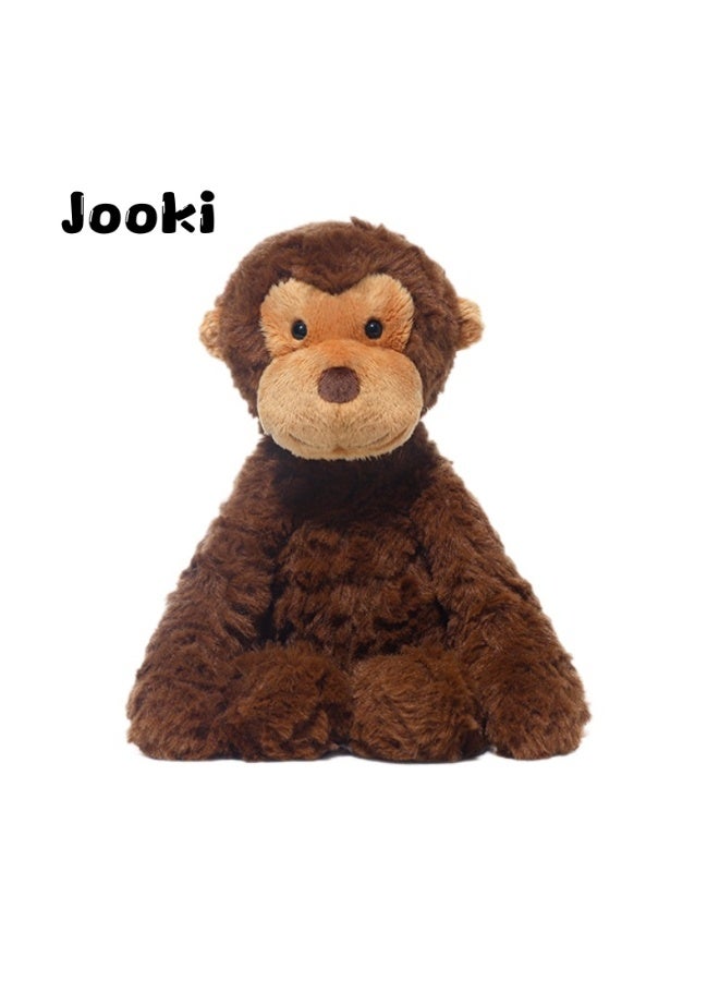 Jooki Fun Pluto Monkey Plush Toy Cute Stuffed Animal Doll Birthday Gift Sleeping Pillow (with Drawstring Bag) - Image 1