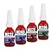 Realth 10ml4 Pack Thread Locker M222 M243 M272 M290 Lock Tight Threadlocker for Nuts Bolts Locker Seal Fasteners Thread Locking Compound Anaerobic Curing Metal Glue - Image 2