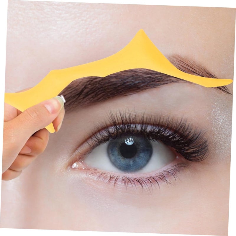 DOITOOL Eyebrow Stencils Kit for Women Easy Use Makeup Tool for Brow Shaping Reusable Portable Skin Types for Makeup Guide for Beginners and Experts - Image 3