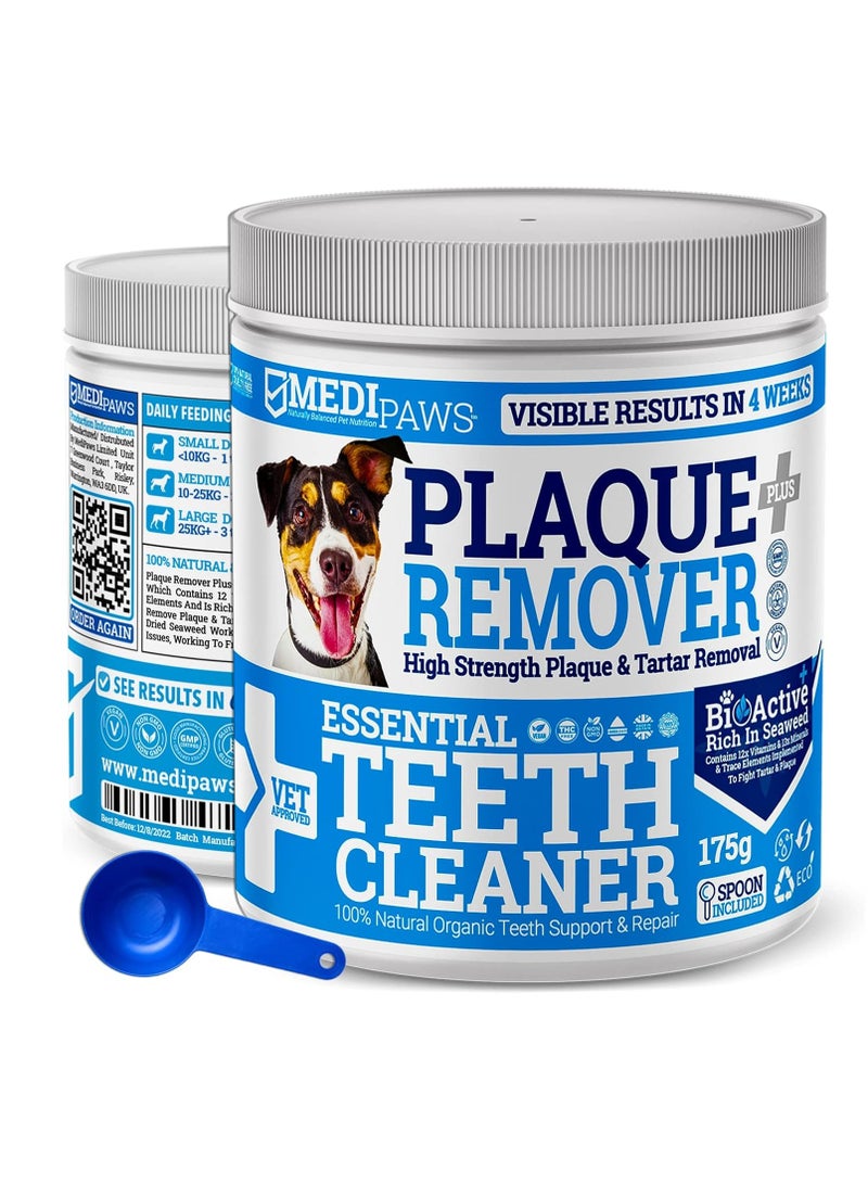 Paws Plaque Off Remover 175g For Dog Teeth and Bad Breath Just Add To Dog Food No Need For Toothbrush or Toothpaste Remove Bad Breath For Cats and Pets - Image 1