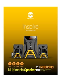 Microdigit Multimedia speaker 2.1  - Image 1