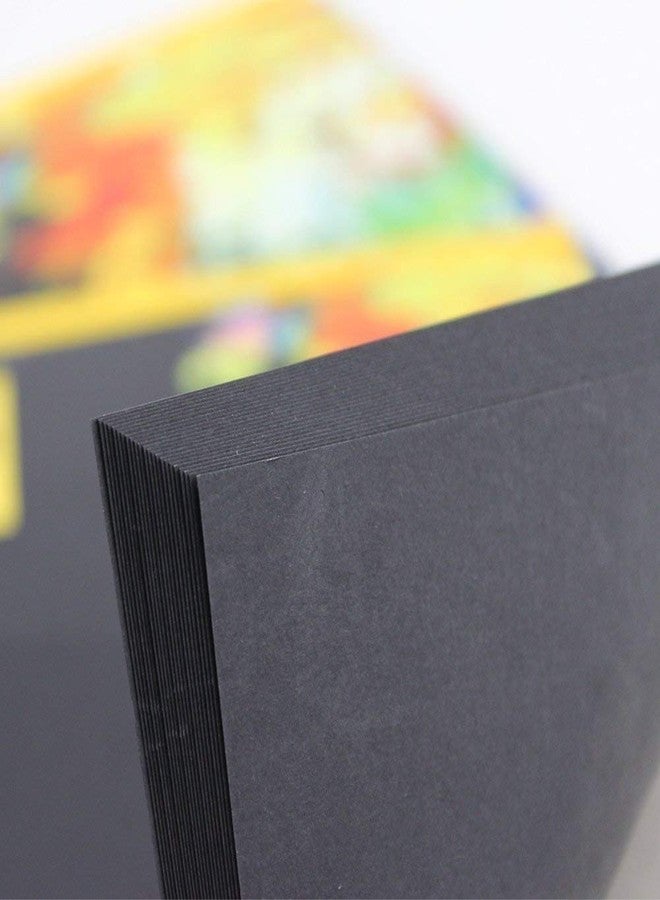 كروم دفتر رسم فني بغلاف مقوى من الكروم، ورق أسود. مقاس A3. ٢٥ صفحة. ١٤٠ غرام/متر مربع - Image 4