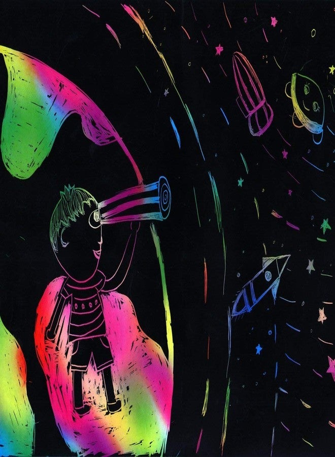 كروم دفتر رسم فني بغلاف مقوى من الكروم، ورق أسود. مقاس A3. ٢٥ صفحة. ١٤٠ غرام/متر مربع - Image 5