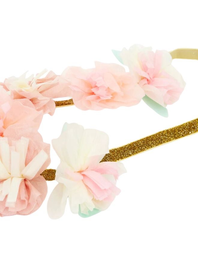 Meri Meri Pink Blossom Crowns - Image 2