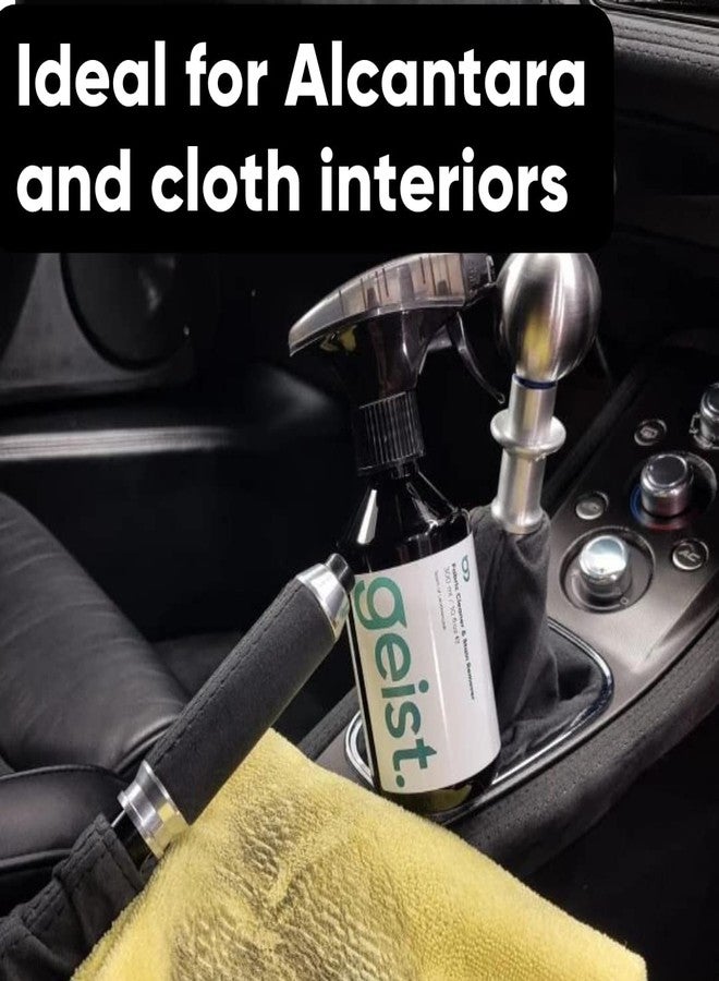 Geist. Fabric & Upholstery Care Kit | For cleaning, stain removal and protection of Alcantara and cloth car seats, sofas, furniture, rugs, carpets | Makes textiles water and stain resistant - Image 4