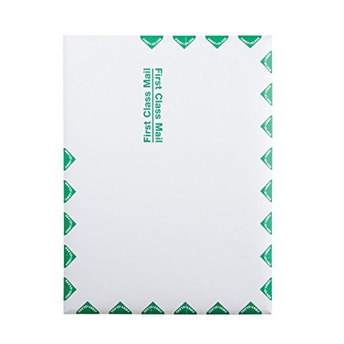 Quality Park 9 x 12 Catalog Mailing Envelopes, First Class Border, Redi-Strip Self Seal Envelope Closure, 28 lb White Wove Paper, 100 per Box (QUA44534) - Image 3