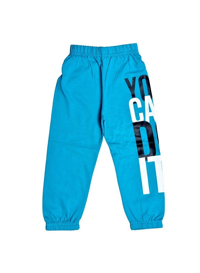 T2F T2F Boy's Regular Fit Cotton Track Pant (BYSTRK15_Multicolor_6-7 years_Multicolor_6 Years-7 Years) - Image 2
