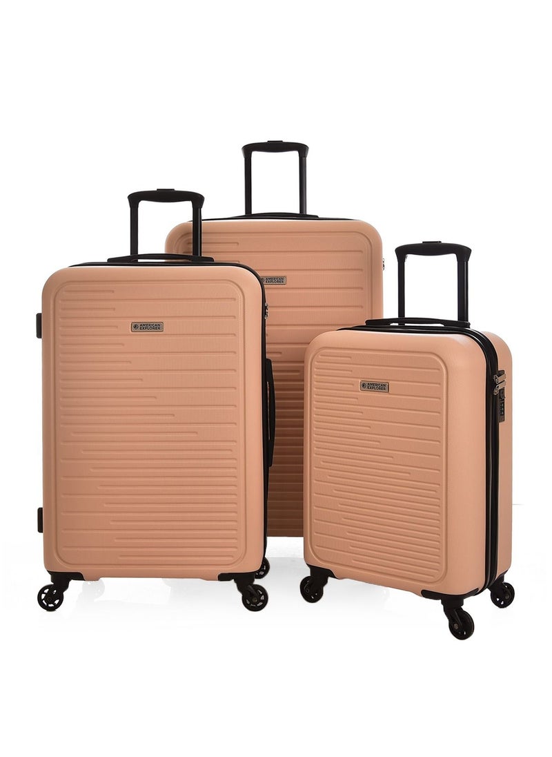 American Explorer - American Explorer Travel bags set of 3 Hard cover - Image 1