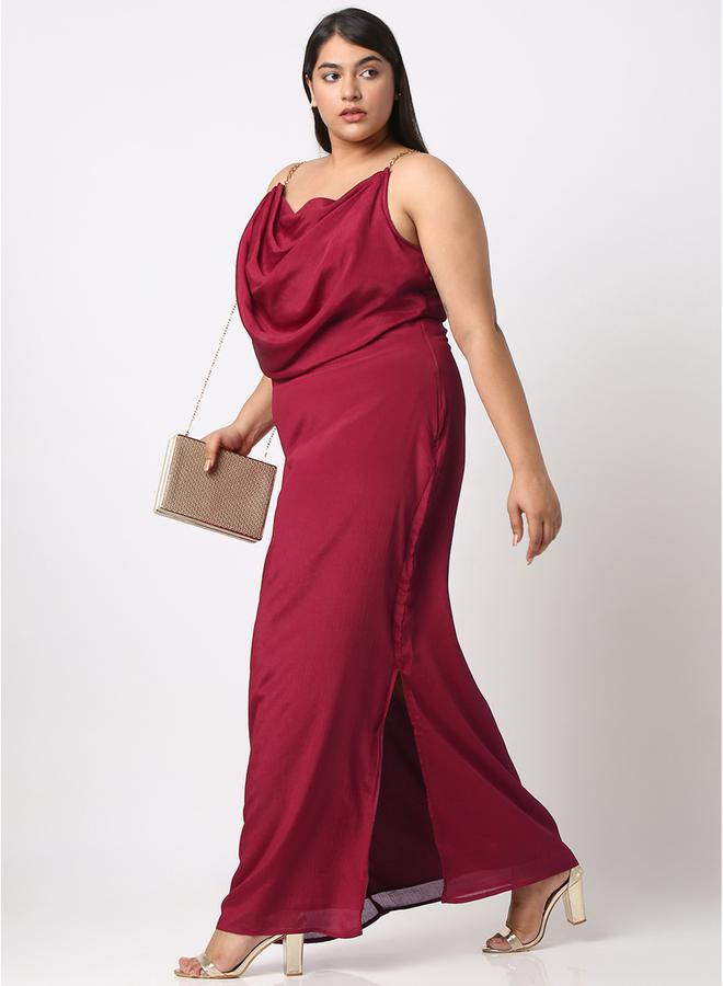 Mish Cowl Neck Maxi Dress  - Image 1